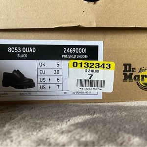 Dr. Martens platform shoes